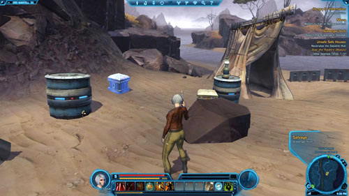 Return to Ebenga or Alma - (L05) Scavenger Hunt - Ord Mantell - Star Wars: The Old Republic - Game Guide and Walkthrough