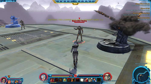 Return to Captain Xuss - (L09) Securing the Landing Zone - Ord Mantell - Star Wars: The Old Republic - Game Guide and Walkthrough