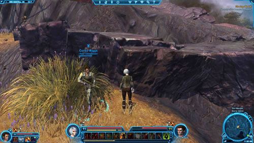 Then simply keep climbing higher and higher - Galactic History 12 (+2 Aim) - Datacrons - Star Wars: The Old Republic - Game Guide and Walkthrough