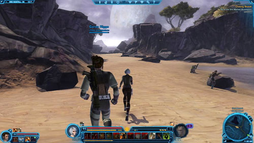 You can get to the top of the mountain from several places - Galactic History 12 (+2 Aim) - Datacrons - Star Wars: The Old Republic - Game Guide and Walkthrough