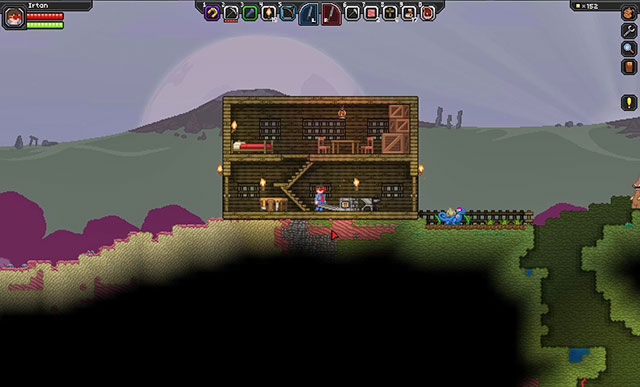 An example of a well-furnished house - Furniture - Craftsmans Guide - Starbound - Beta - Game Guide and Walkthrough