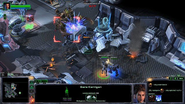 Point [7] is your objective now, where you will find another regeneration pack and a control point that opens the way further - Back in the Saddle - Umoji missions - StarCraft II: Heart of the Swarm - Game Guide and Walkthrough