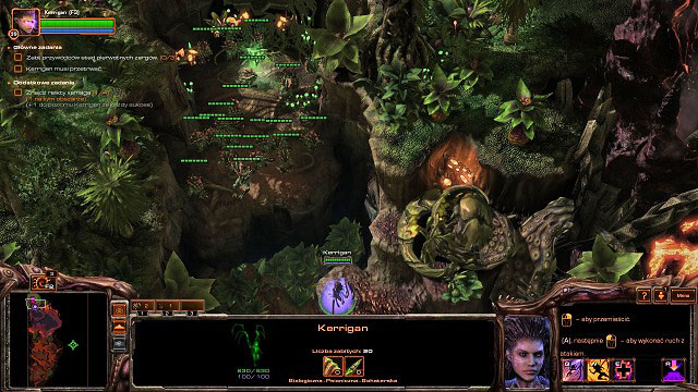 After you make it to point [3], you will have to eliminate a group of hydralisk - it is sufficient to use the psionic shift several times - Supreme - Zerus missions - StarCraft II: Heart of the Swarm - Game Guide and Walkthrough