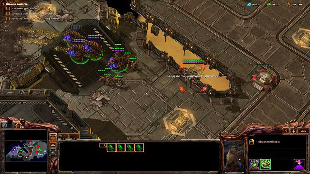 In [2] you will encounter a hostile banshee - take it over with parasitic domination - Infested - Skygeirr Missions - StarCraft II: Heart of the Swarm - Game Guide and Walkthrough