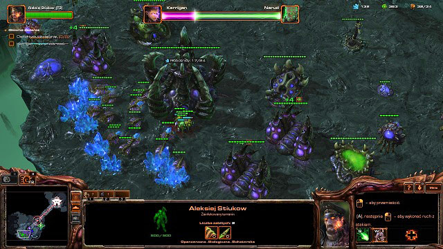 After you seize the bridgehead Narud will attack Kerrigan - you will be only able to control Stukov for now - Phantoms of the Void - Skygeirr Missions - StarCraft II: Heart of the Swarm - Game Guide and Walkthrough