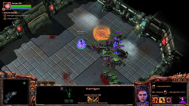 Before you start the mission, you should pick the abilities for Kerrigan - Conviction - Space missions - StarCraft II: Heart of the Swarm - Game Guide and Walkthrough
