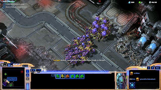 You start with a small base and army but with large supply of resources that allow you to develop quickly - Mission 1 - Dark Whispers - Campaign - Whispers of Oblivion - StarCraft II: Legacy of the Void - Game Guide and Walkthrough