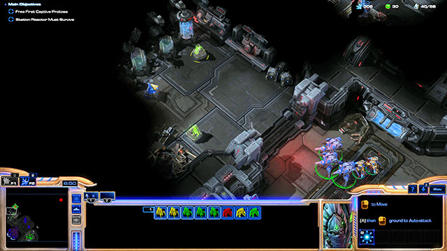 When creating the army, wait for Kerrigan to start preparing for the second attack - Mission 1 - Dark Whispers - Campaign - Whispers of Oblivion - StarCraft II: Legacy of the Void - Game Guide and Walkthrough