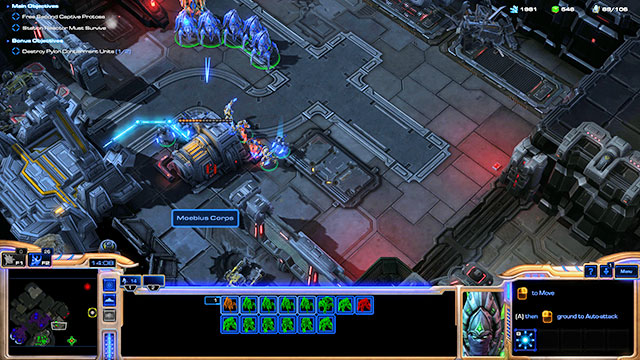 Keep improving the base during all that time and train additional units - Mission 1 - Dark Whispers - Campaign - Whispers of Oblivion - StarCraft II: Legacy of the Void - Game Guide and Walkthrough