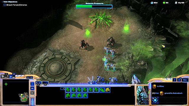 You start with a small base, modest army and a complete lack of gas sources - Mission 2 - Ghosts in the Fog - Campaign - Whispers of Oblivion - StarCraft II: Legacy of the Void - Game Guide and Walkthrough