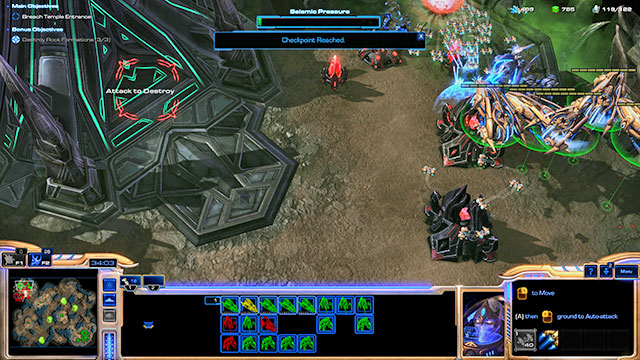 The main enemy base [10] will welcome you with solid fortifications and large number of scattered units - Mission 2 - Ghosts in the Fog - Campaign - Whispers of Oblivion - StarCraft II: Legacy of the Void - Game Guide and Walkthrough