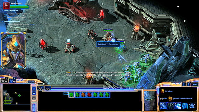 Move ahead - Mission 3 - Evil Awoken - Campaign - Whispers of Oblivion - StarCraft II: Legacy of the Void - Game Guide and Walkthrough