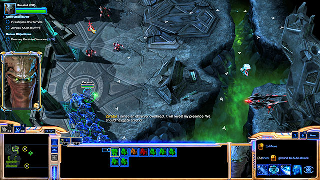 Move forward - Mission 3 - Evil Awoken - Campaign - Whispers of Oblivion - StarCraft II: Legacy of the Void - Game Guide and Walkthrough