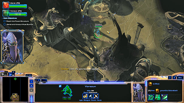 Teleport Vorazun to the passage on the right and go ahead - Mission 17 - Templars Return - Campaign - Legacy of the Void - StarCraft II: Legacy of the Void - Game Guide and Walkthrough
