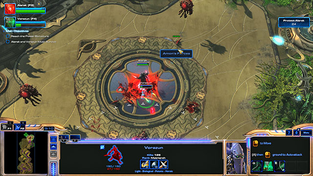 This part of the mission can be completed in two ways - Mission 17 - Templars Return - Campaign - Legacy of the Void - StarCraft II: Legacy of the Void - Game Guide and Walkthrough