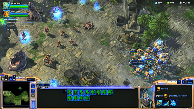 Now you must gather army to fight hybrids - Mission 17 - Templars Return - Campaign - Legacy of the Void - StarCraft II: Legacy of the Void - Game Guide and Walkthrough