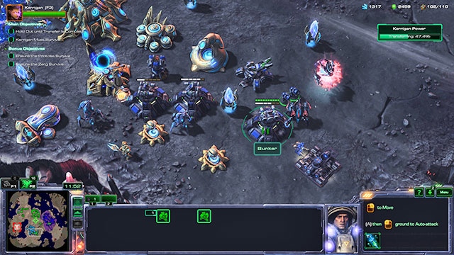 The western entrance [7] will be protected by protoss units and turrets, but there will be definitely not enough of them - Mission 2 - The Essence of Eternity - Epilogue - Into the Void - StarCraft II: Legacy of the Void - Game Guide and Walkthrough