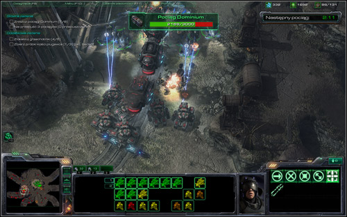I suppose you shouldn't have problems with the sixth and seventh train (they will only be faster this time), but the last one can cause some problems, as it will have a strong protection, which includes a Goliath a five tanks, amongst others - The Great Train Robbery (Achievements) - Campaign - Rebellion missions - StarCraft II: Wings of Liberty - Game Guide and Walkthrough