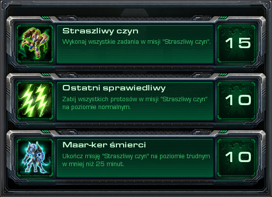 A Sinister Turn - A Sinister Turn (Achievements) - Campaign - Prophesy missions - StarCraft II: Wings of Liberty - Game Guide and Walkthrough