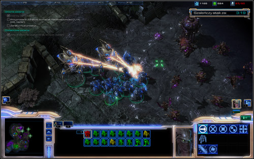 Collect all your forces and move up towards the next Gate [2] and Tendrils - Echoes of the Future (Achievements) - Campaign - Prophesy missions - StarCraft II: Wings of Liberty - Game Guide and Walkthrough