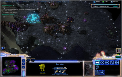 Now you can choose if you want to continue going right to the last Tendril [5] (risky) or return to your troops and attack the final Tendril from the infected Terran base's side [6] - Echoes of the Future (Achievements) - Campaign - Prophesy missions - StarCraft II: Wings of Liberty - Game Guide and Walkthrough