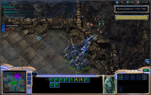 Location 5 - Use Psi Storms all the time and kill the survivors with the other units - Harbringer of Death - Challenges - StarCraft II: Wings of Liberty - Game Guide and Walkthrough