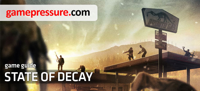 The following guide is a collection of information about the game State of Decay - State of Decay - Game Guide and Walkthrough