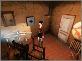 Approach the bath and take a bit of blood from the floor (chemical and database analysis) #1 using the Sampling Swab - Chapter IV - McPherson - part 1 - Walkthrough - Still Life 2 - Game Guide and Walkthrough