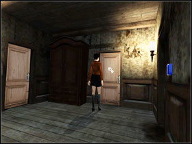 Return to the corridor and go up the stairs, to meet the sheriff - Chapter IV - McPherson - part 1 - Walkthrough - Still Life 2 - Game Guide and Walkthrough