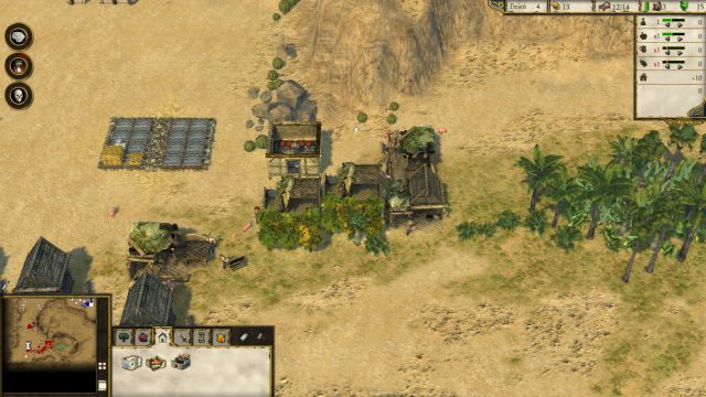 Do not build your Wood Camps and Stockpile like that - it will decrease the productivity of Wood Camps. - The Lions Den - Learning campaign - Preparations - Stronghold: Crusader II - Game Guide and Walkthrough