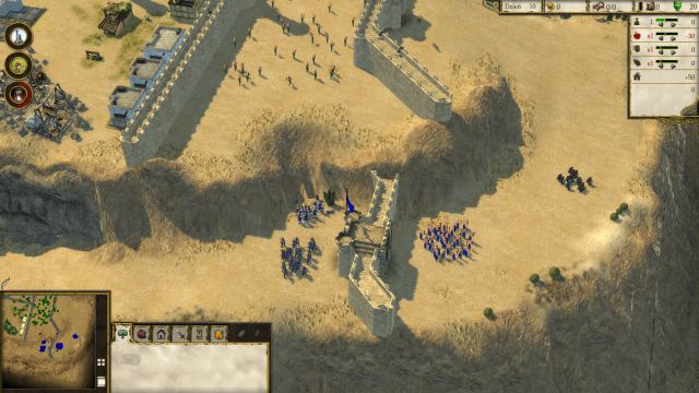 With the proper placement of your archers, you will be able to kill off most of the enemy troops stationed on the walls. - Justice - Learning Campaign - Saladin - Stronghold: Crusader II - Game Guide and Walkthrough