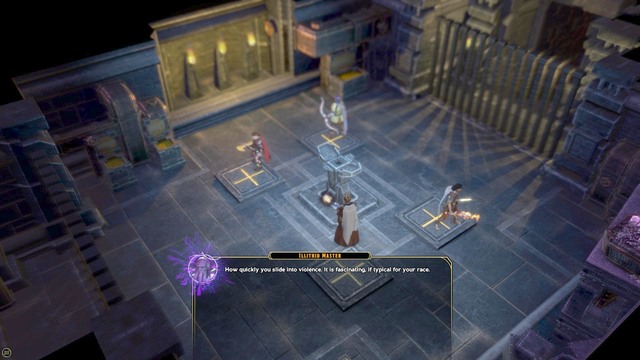 to unlock the passage, you need to deploy your party members on the floor buttons (use, Stop command to make them stay put) - Prison For the Mind - Main quest - Forlorn Cliffs / Darklake District M11 - Sword Coast Legends - Game Guide and Walkthrough