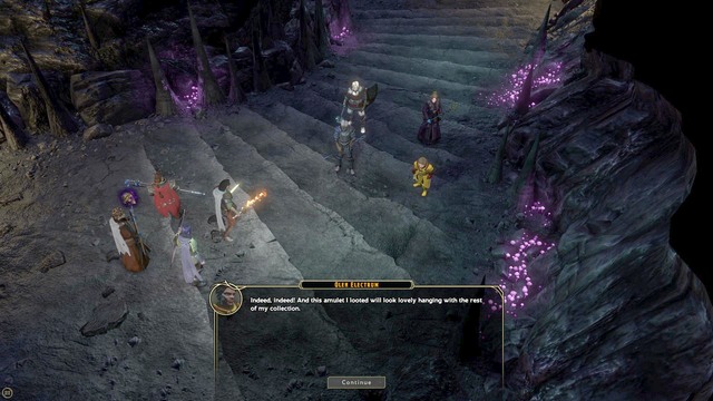 This quest starts automatically after the conversation with adventurers that you meet right past the entrance to Underdark Descent - Remaining side quests - Forlorn Cliffs / Darklake District M11 - Sword Coast Legends - Game Guide and Walkthrough
