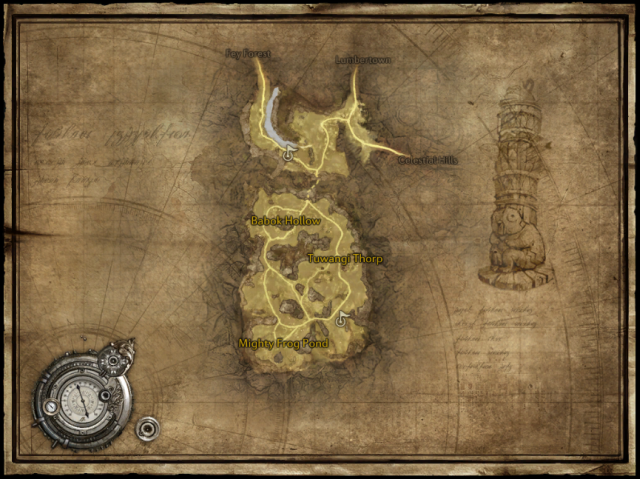 Tuwangi Mire - an optional location - Levels 20-22 - Raising in experience by completing quests - TERA - Fast leveling - Game Guide and Walkthrough