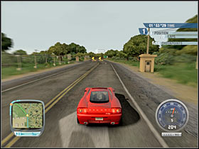 170 mph on a winding route - Races - B class - Races - Test Drive Unlimited - Game Guide and Walkthrough