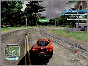 180 mph downtown - Races - B class - Races - Test Drive Unlimited - Game Guide and Walkthrough