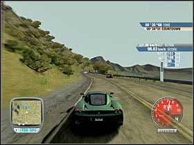 110 mph on a winding route - Races - A class - part 1 - Races - Test Drive Unlimited - Game Guide and Walkthrough