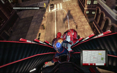 When you will be close enough, you will be prompted to press RB - Chapter 05 - To Smash the Spider - Walkthrough - The Amazing Spider-Man - Game Guide and Walkthrough