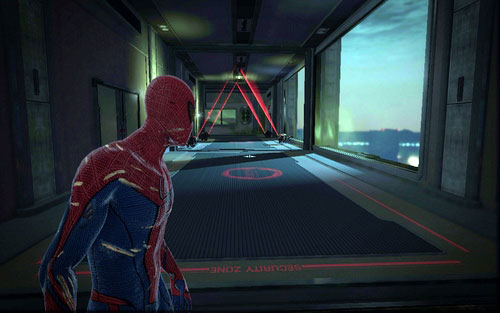 That way you will reach a corridor with more machines - Chapter 06 - Smythe Strikes Back - p. 2 - Walkthrough - The Amazing Spider-Man - Game Guide and Walkthrough