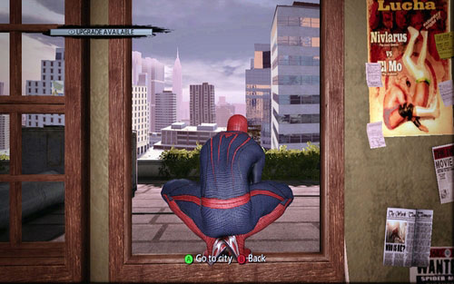 He will give you a medicine which you need to take to the OSCORP lab - Chapter 06 - Smythe Strikes Back - p. 2 - Walkthrough - The Amazing Spider-Man - Game Guide and Walkthrough