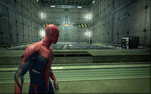 When the last one is destroyed, a big platform will appear in the middle - Chapter 07 - Spidey to the Rescue - Walkthrough - The Amazing Spider-Man - Game Guide and Walkthrough