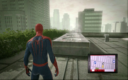 At the beginning of this level you will get some time for side missions - Chapter 08 - Outbreaks and Breakouts - Walkthrough - The Amazing Spider-Man - Game Guide and Walkthrough