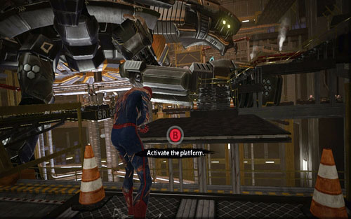 Afterwards head left - Chapter 10 - Spider-Man No More! - p. 2 - Walkthrough - The Amazing Spider-Man - Game Guide and Walkthrough