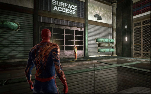 To end the mission, leave the room and speak with the man waiting for you - 3 - Water Treatment Facility - Side missions - The Amazing Spider-Man - Game Guide and Walkthrough
