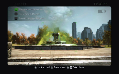 A fountain full of infected water - Photo articles - Challenges - The Amazing Spider-Man - Game Guide and Walkthrough