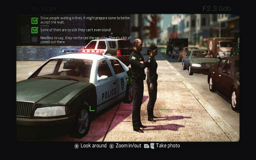 Policemen standing by the road nearby the barracks - Photo articles - Challenges - The Amazing Spider-Man - Game Guide and Walkthrough