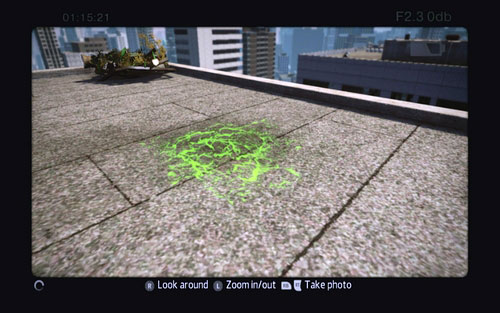 A green stain of acid - Photo articles - Challenges - The Amazing Spider-Man - Game Guide and Walkthrough