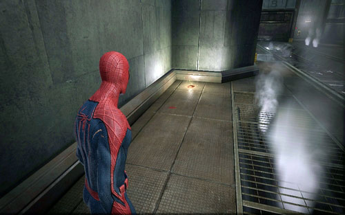 Take them down stealthy and head to the middle of the room - Chapter 03 - In the Shadow of Evils Past - p. 1 - Collectibles inside buildings - The Amazing Spider-Man - Game Guide and Walkthrough