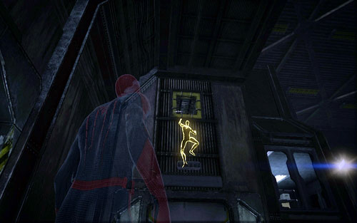 Enter the ventilation shaft on the left and at its end you will find the manual - Chapter 03 - In the Shadow of Evils Past - p. 1 - Collectibles inside buildings - The Amazing Spider-Man - Game Guide and Walkthrough