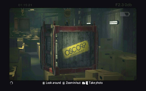 The sign can be found on the crate hanging behind the window - Chapter 03 - In the Shadow of Evils Past - p. 2 - Collectibles inside buildings - The Amazing Spider-Man - Game Guide and Walkthrough
